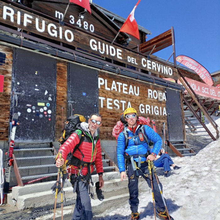 Andrea Lanfri e la sua traversata del Monte Rosa