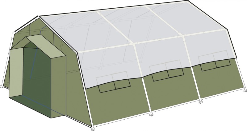 Tents TENT MV 6 X 6 - 97170AVV