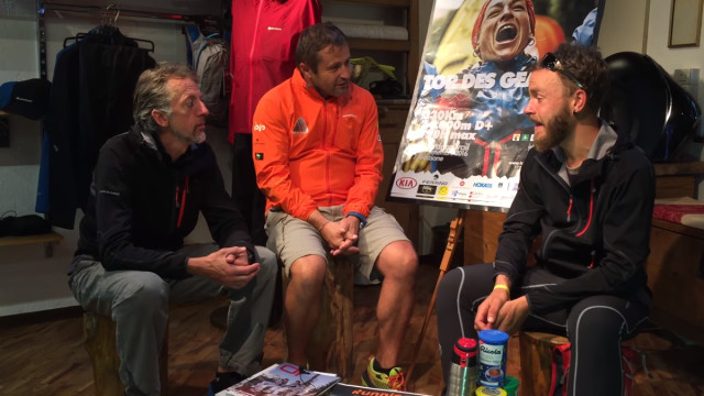 Tor des Géants - Silvano Gadin interviews Marco Berni and Cristian Caselli