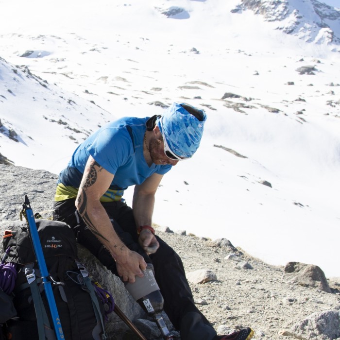 Andrea Lanfri e la sua traversata del Monte Rosa