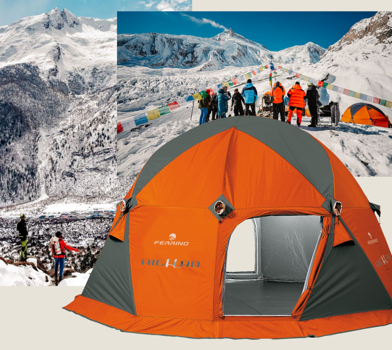 COLLE SUD TENT - FOR THE BASECAMP